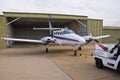 Cessna 303 Crusader Parking - Outside Royalty Free Stock Photo