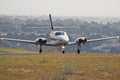 Cessna 303 Crusader Takeoff 02 Royalty Free Stock Photo