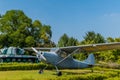 Cessna 140 aircraft Royalty Free Stock Photo