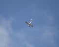 Cessna Aircraft doing acrobatics Royalty Free Stock Photo