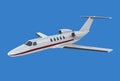 Cessna Citation cj4 private jet Royalty Free Stock Photo