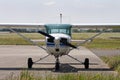 Cessna light aircraft Royalty Free Stock Photo