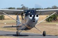 Cessna O-1G Bird dog observational and Forward air Control FAC aircraft VH-FXY that saw combat during the Vietnam War