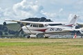 Cessna plane parked at Ardmore airport