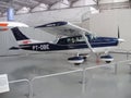 Cessna 206 Station Air plane on display at the Asas de um Sonho Museum, SÃÂ£o Carlos, SP Brazil.