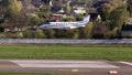 Cessna 560XLS Citation Excel business aircraft landing on the runway