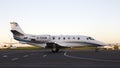 Cessna 560XLS Citation Excel business aircraft running on the runway