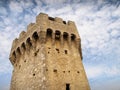 The Cesta Tower with blue sky background, San Marino