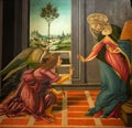 The Cestello Annunciation by Botticelli Royalty Free Stock Photo