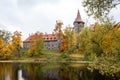 Cesvaine castle in Autumn, Latvia