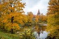 Cesvaine castle in Autumn, Latvia