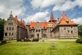 Cesvaine medieval castle Royalty Free Stock Photo