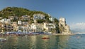 Cetara beach, Amalfi Coast, Italy Royalty Free Stock Photo