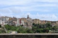 Cetara - Panorama dal ponte della litoranea Royalty Free Stock Photo
