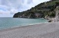 Cetara - Panorama dalla Spiaggia del Porto