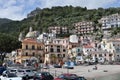 Cetara - Panorama del borgo dal pontile di imbarco