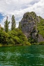 Cetina River Canyon Royalty Free Stock Photo