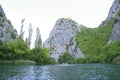 Cetina river near Omis, Croatia.