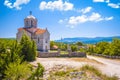 Cetina river source Orthodox church view Royalty Free Stock Photo