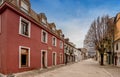 Old historical houses in the city of Cetinje, Montenegro