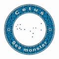 Cetus Star Constellation, Whale Constellation