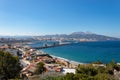 Ceuta and its port one summer afternoon Royalty Free Stock Photo