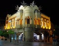 Ceuta by night. Royalty Free Stock Photo