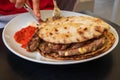 Cevapi Bosnian dish Royalty Free Stock Photo