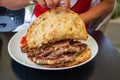 Cevapi Bosnian dish Royalty Free Stock Photo