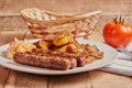 Cevapi, cevapcici, Balkan minced meat kebab Royalty Free Stock Photo