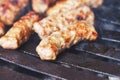 Cevapi on grill Royalty Free Stock Photo