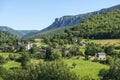 Cevennes: mountain landscape Royalty Free Stock Photo