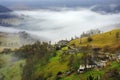 Cevennes mountain range Royalty Free Stock Photo