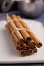 Ceylon Cinnamon sticks Royalty Free Stock Photo