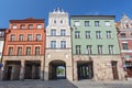 Cezar Arch House in Torun Old Town, one of three apartment houses in which arched passages have been built to allow easy traffic,