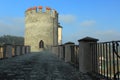 Cezky Sternberk castle tower Royalty Free Stock Photo