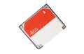Cf memory for camera computer compact flash isolated Royalty Free Stock Photo