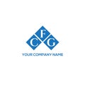 CFG letter logo design on BLACK background. CFG creative initials letter logo concept. CFG letter design.CFG letter logo design on Royalty Free Stock Photo