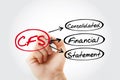 CFS - Consolidated Financial Statement acronym