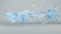 CG animation Water flow