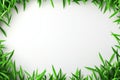 CG composition, string backdrop, virtual paper frame for wallpapers or graphic design. 3D rendered.