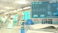 cg healthcare 3d illustration, laboratory drinkable water test