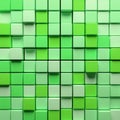 CGI 3d rendering wall square abstract wallpaper background