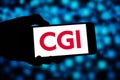 CGI Group editorial. CGI Group is a Canadian multinational information technology consulting and systems integration company Royalty Free Stock Photo