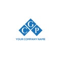 CGP letter logo design on WHITE background. CGP creative initials letter logo concept. CGP letter design.CGP letter logo design on
