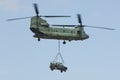 CH-47 Chinook helicopter Royalty Free Stock Photo