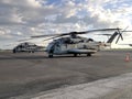 CH-53 Super Stallion at Liberia Costa Rica Royalty Free Stock Photo