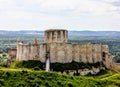 ChÃ¢teau Gaillard, Les Andelys, departament of Eure, Normandy Royalty Free Stock Photo
