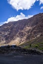 Cha das Caldeiras and Pico do Fogo in Cape Verde Royalty Free Stock Photo