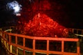 Chaaghi mountain monument inside Khewra mine Royalty Free Stock Photo